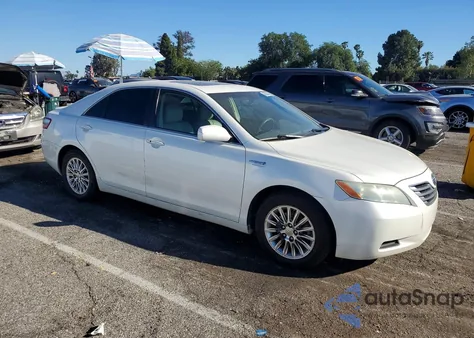 2007 Toyota Camry Hybrid Base z USA, uszkodzony, nr VIN 4T1BB46KX7U016143